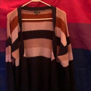 cute knit multicolor cardigan!